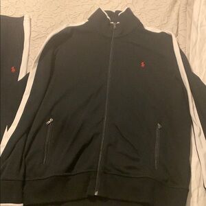 Polo by Ralph Lauren Blue and White track suit